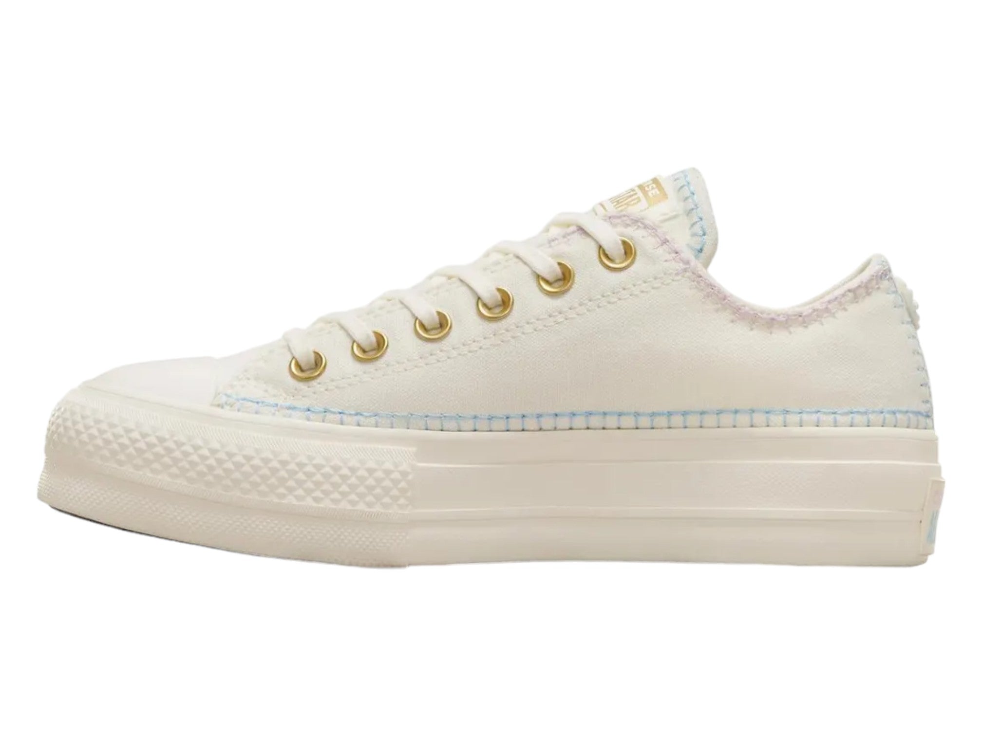Converse Chuck Taylor Lift Crafted Stitching Low Sneaker - Women's