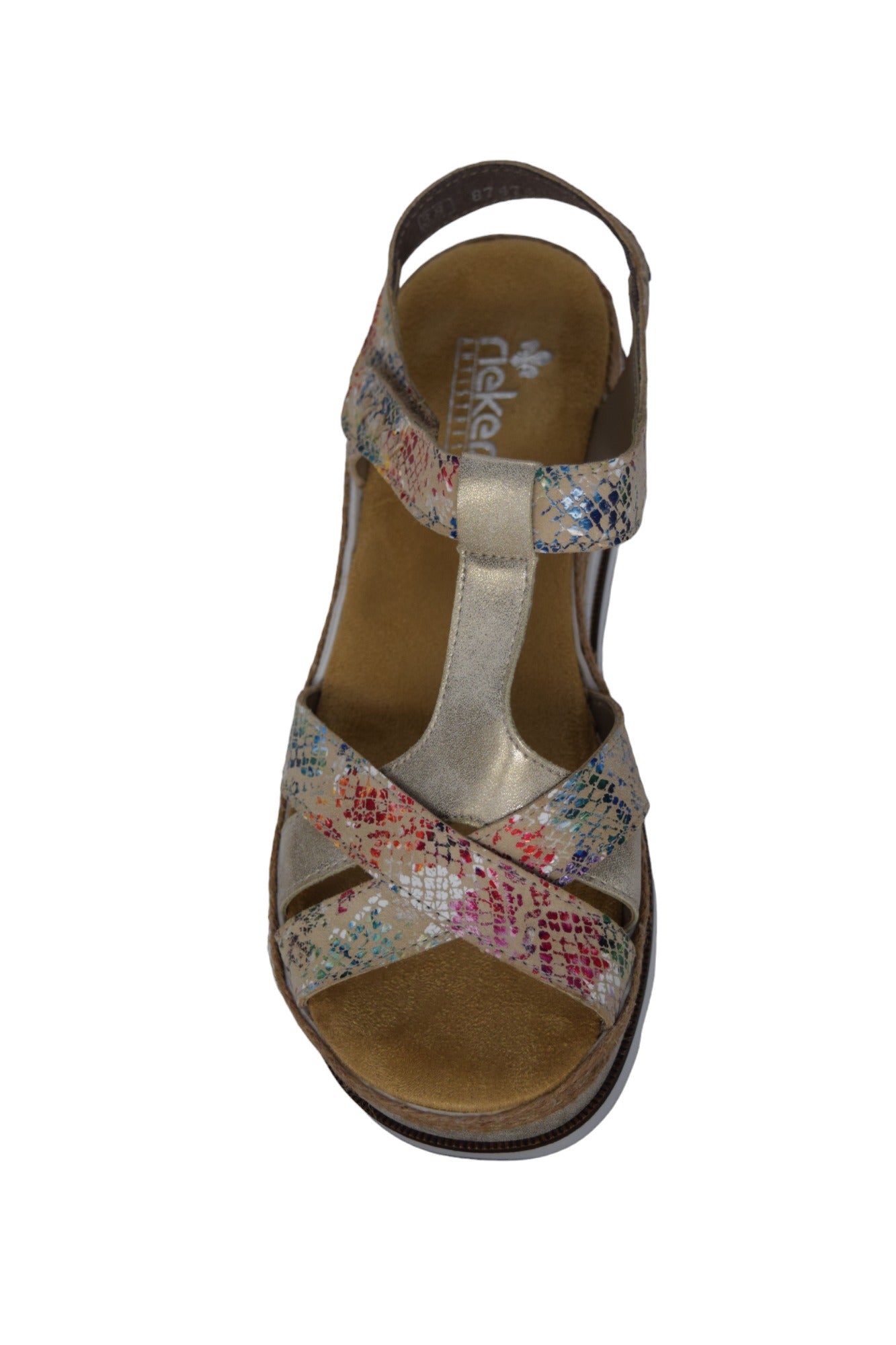 Rieker Raina Velcro Strap Sandal - Women's