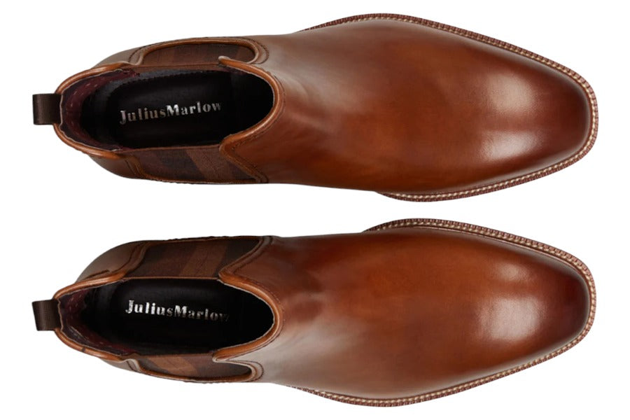 Julius Marlow Scuttle Leather Dress Boot - Men's