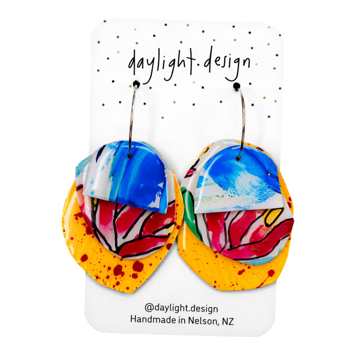 Daylight Design Handmade Resin Earrings