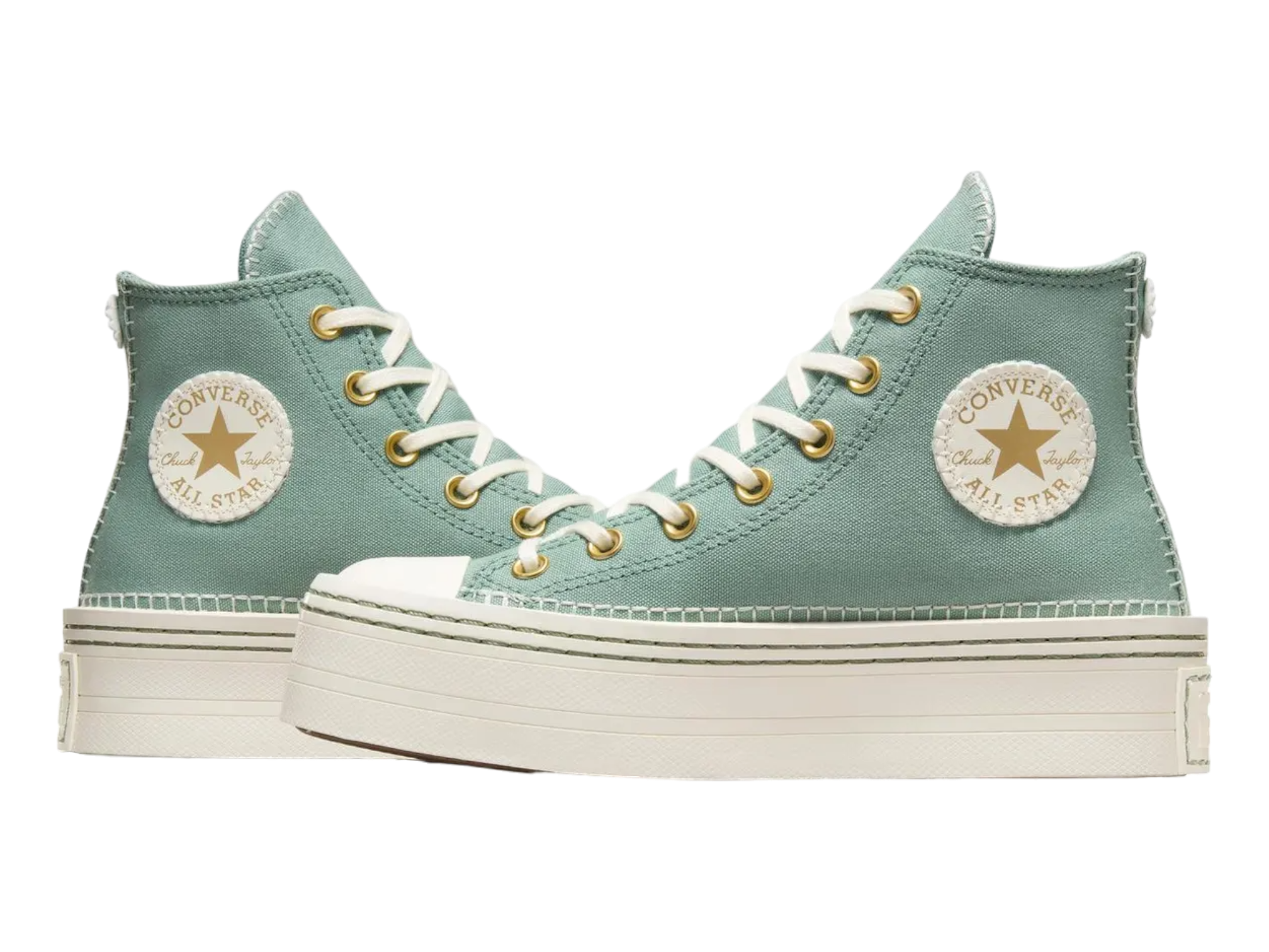 Converse Chuck Taylor All Star Modern Lift Crafted Stitching High Top Sneaker - Women's