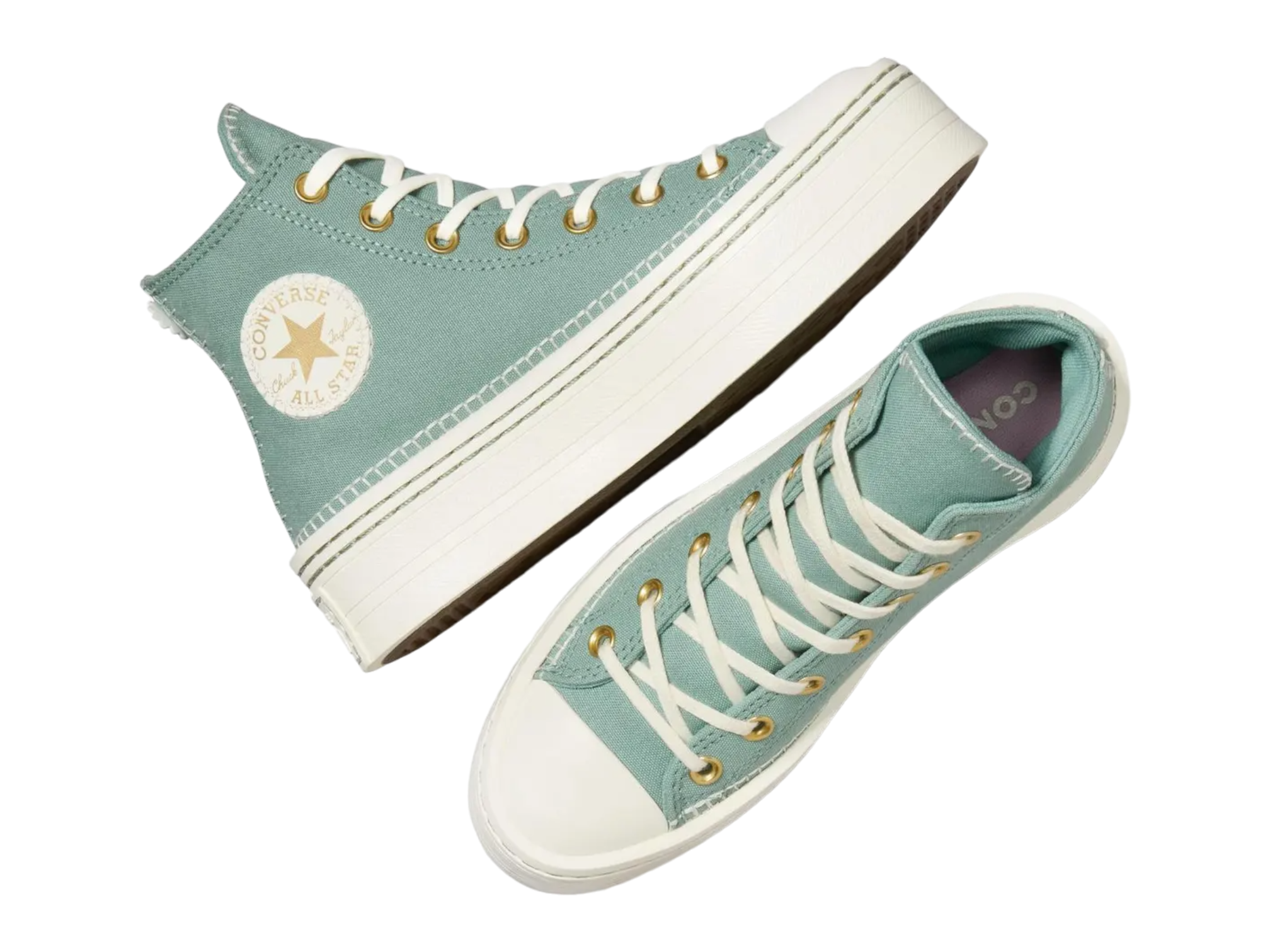 Converse Chuck Taylor All Star Modern Lift Crafted Stitching High Top Sneaker - Women's