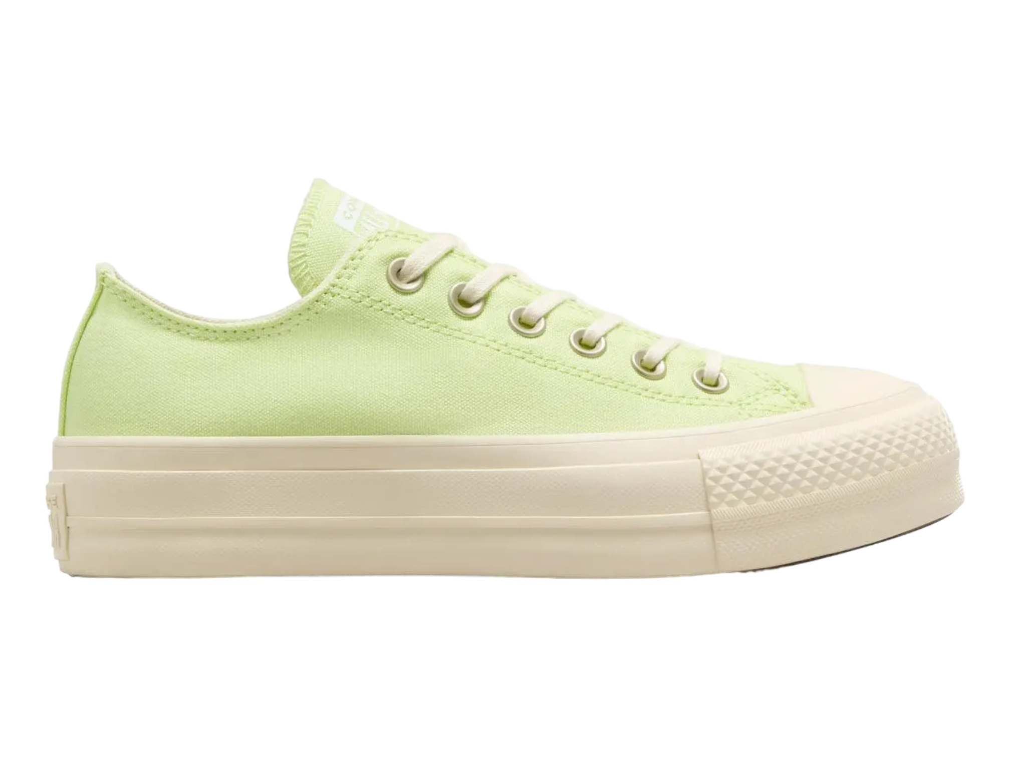 Converse Chuck Taylor All Star Lift Crafted Colour Low Top Citron Sneaker - Women's