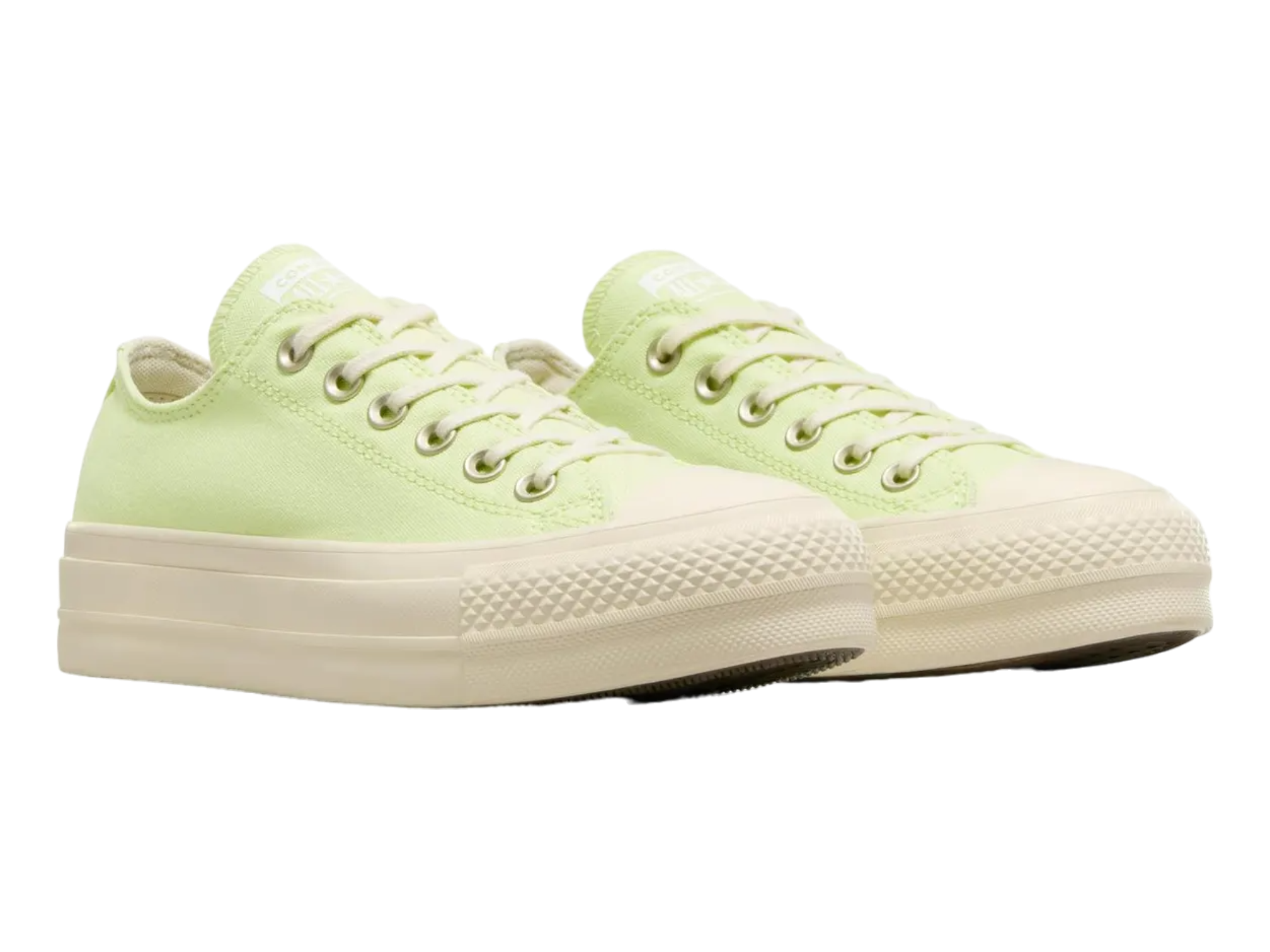 Converse Chuck Taylor All Star Lift Crafted Colour Low Top Citron Sneaker - Women's