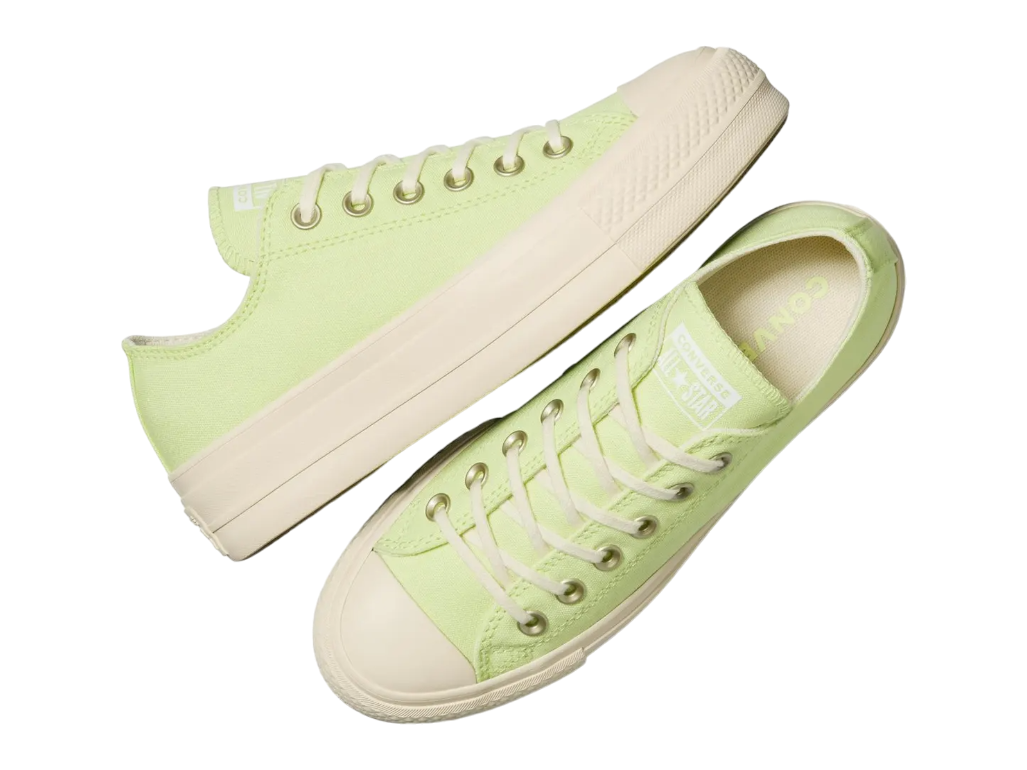 Converse Chuck Taylor All Star Lift Crafted Colour Low Top Citron Sneaker - Women's