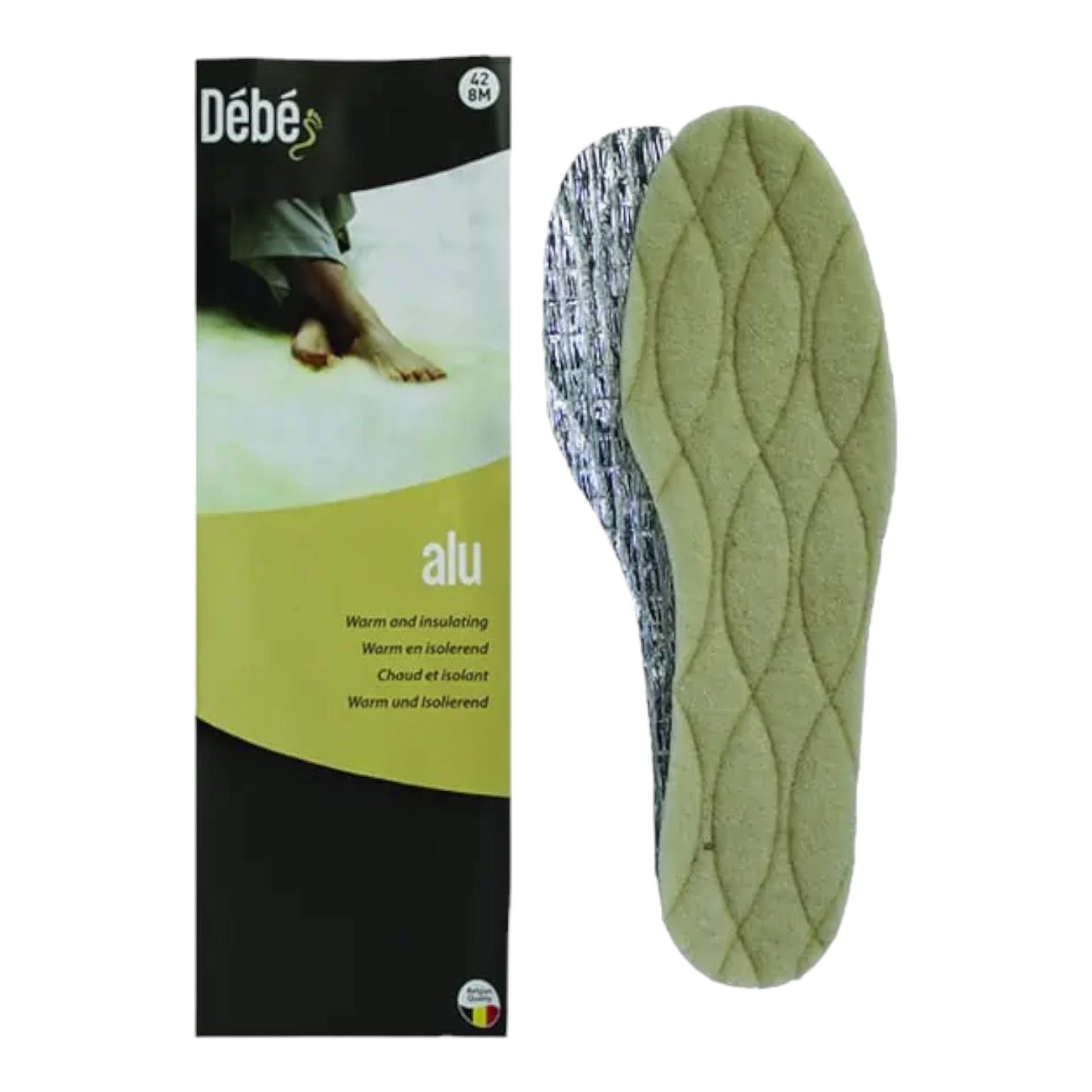 Debe Alu Wool Insole - 1 Pair