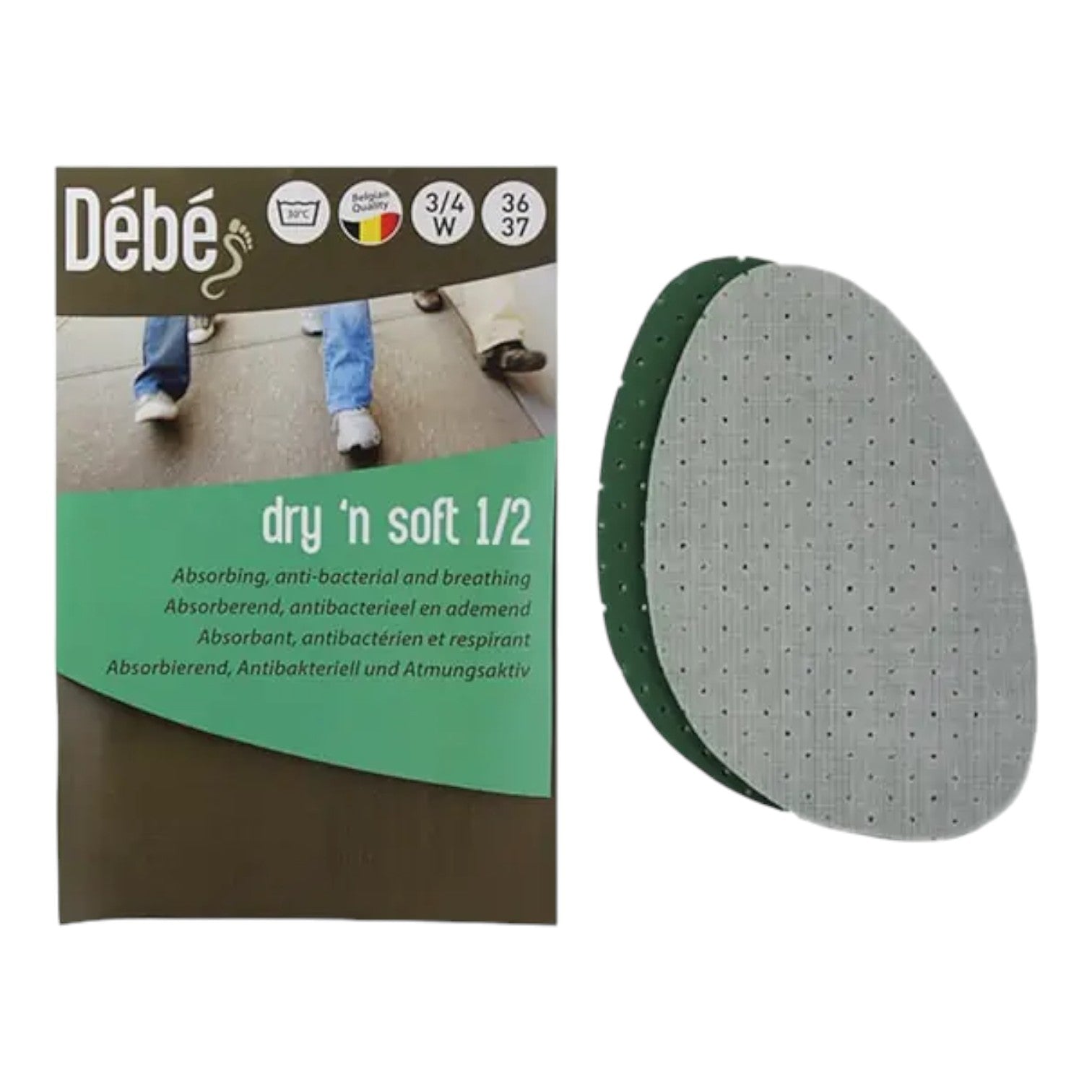 Debe Dry & Soft Half Insole