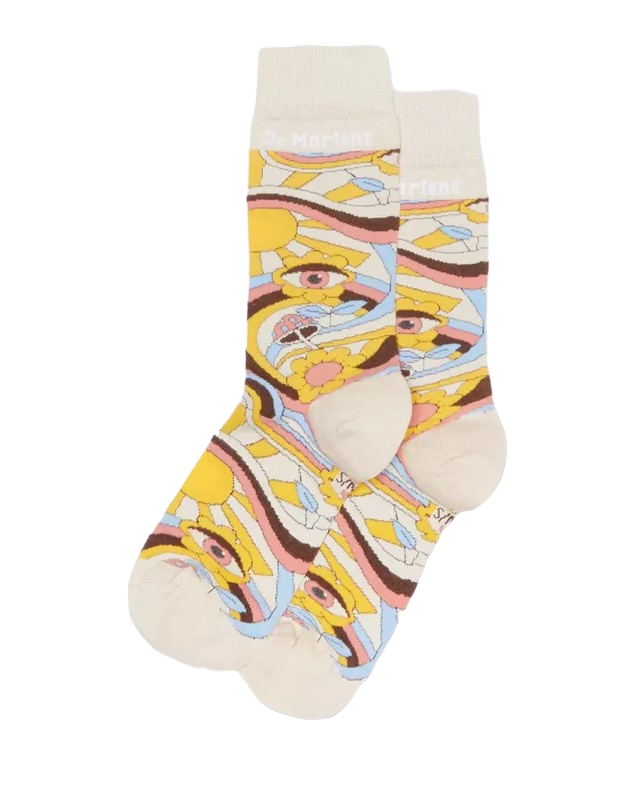 Dr. Martens Retro Ray Printed Sock - Unisex