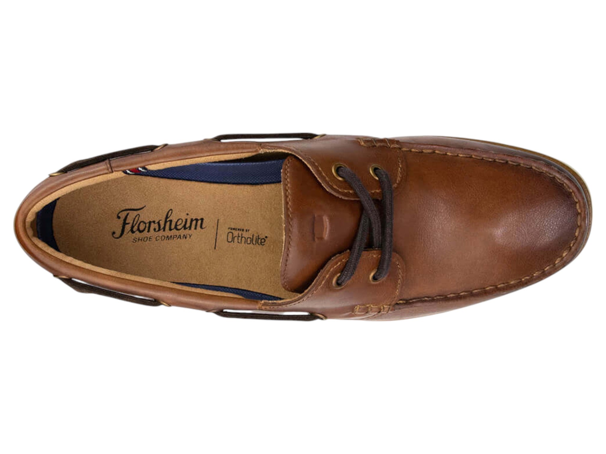 Florsheim Atlantic 2 Eye Boat Shoe Loafer - Men's