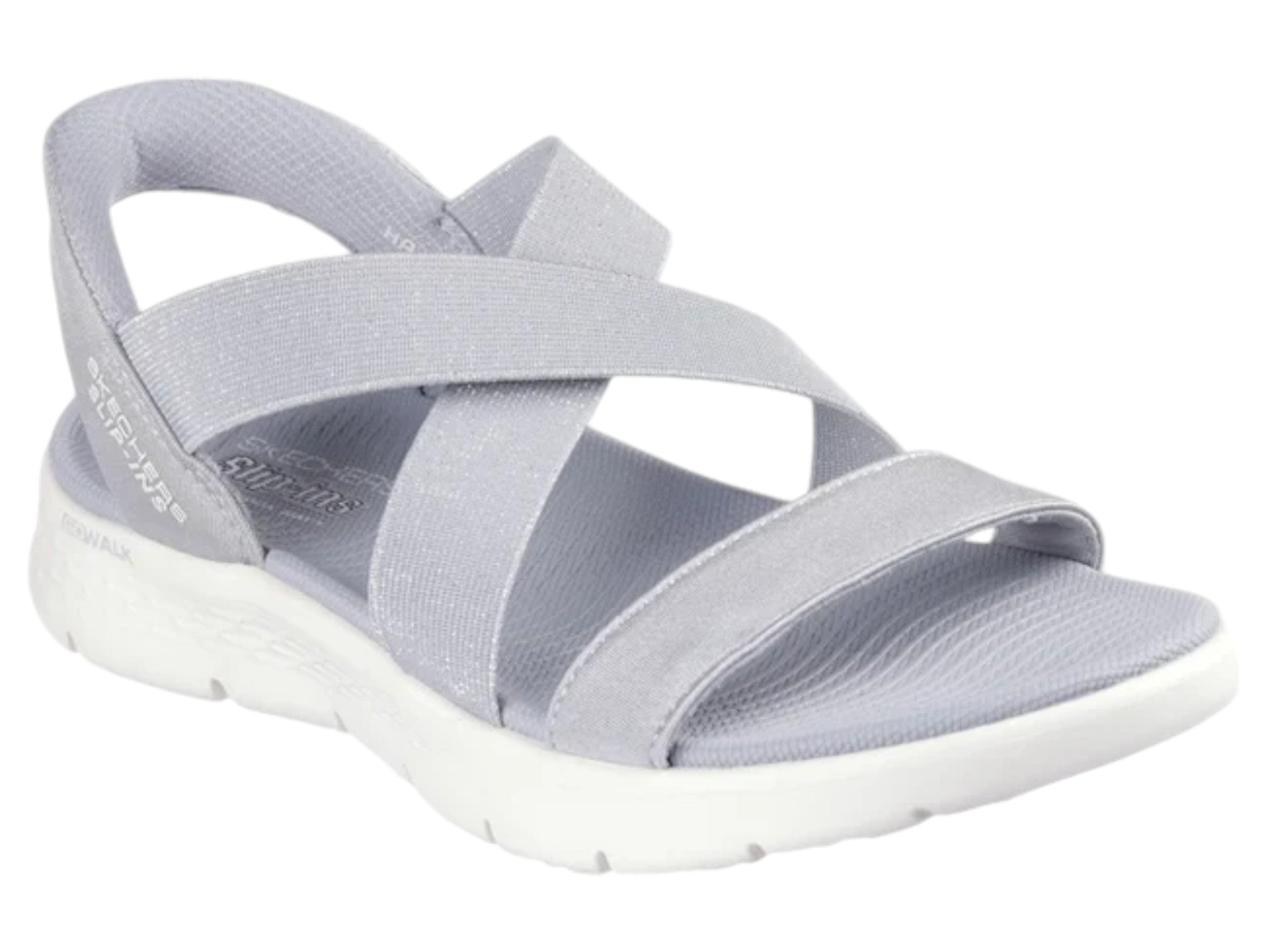 Skechers Slip-In Go Walk Flex Sandal Glimmer Up Sandal - Women's