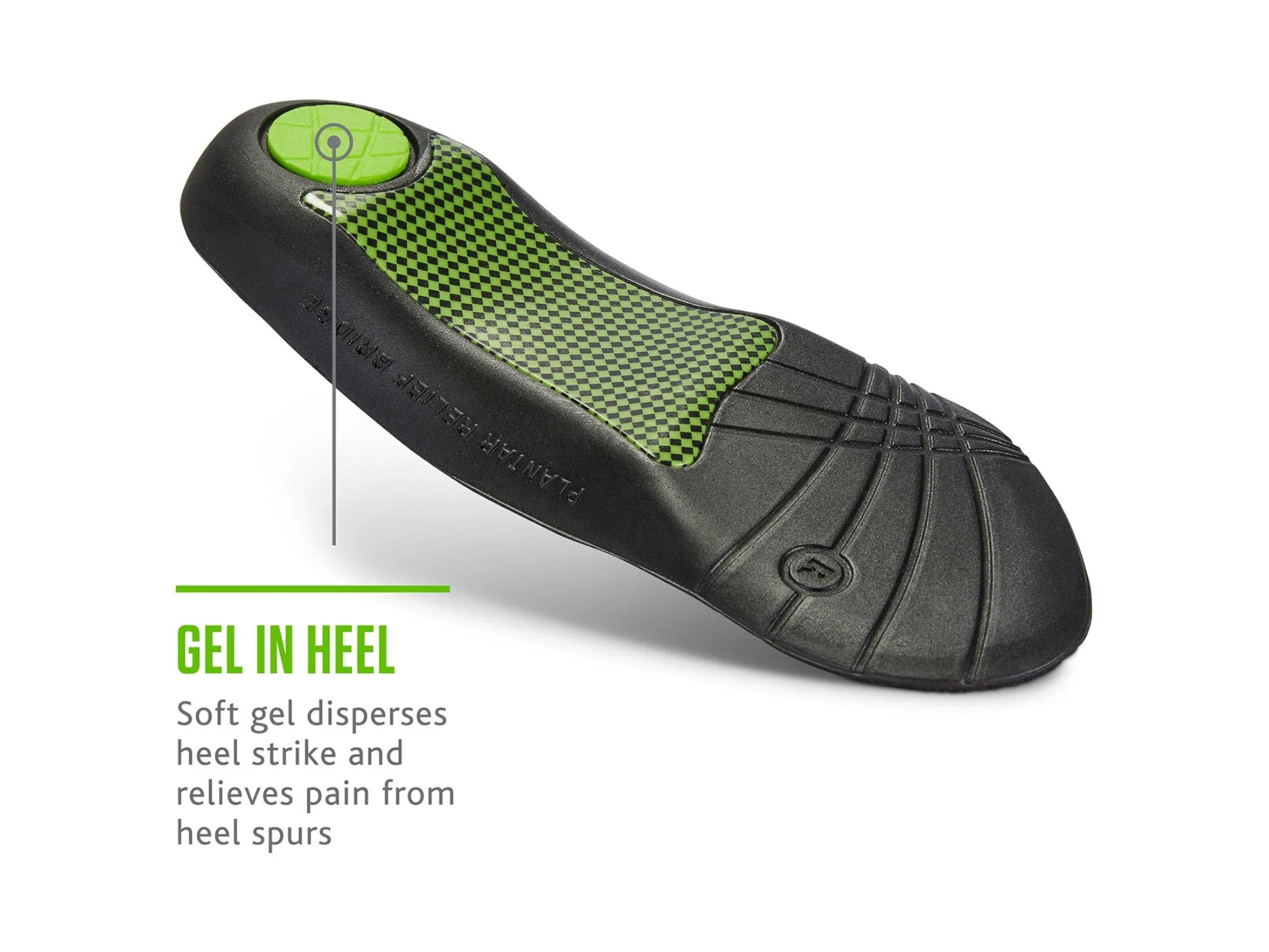 Sof Sole Plantar Fasciitis 3/4 Insole - Unisex