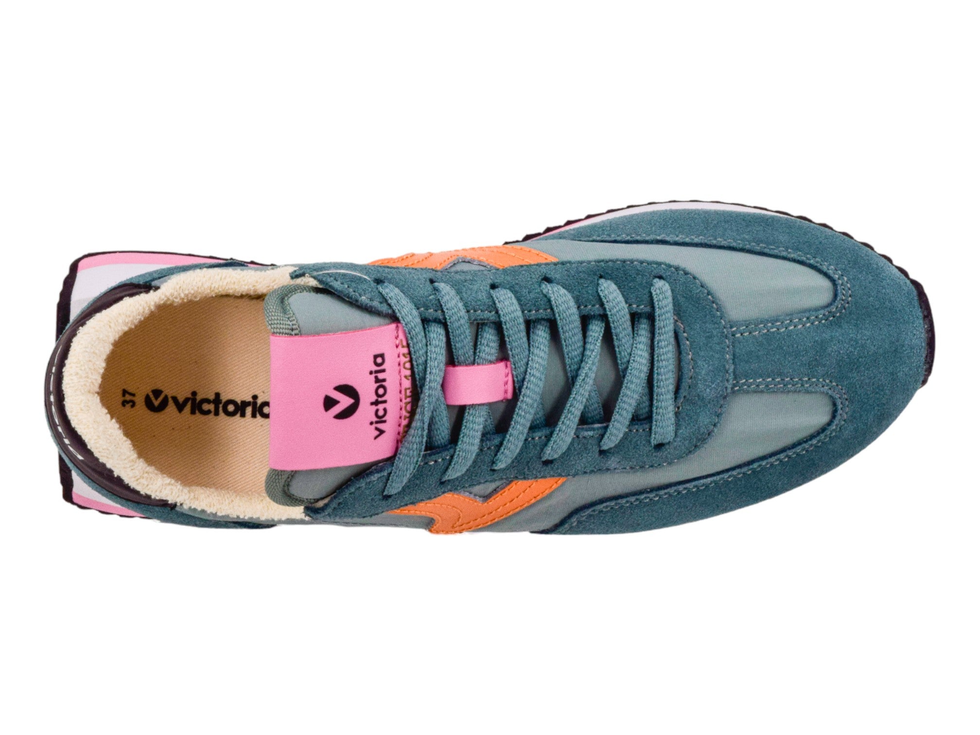 Victoria Cosmos Retro Jade Sneaker - Women's