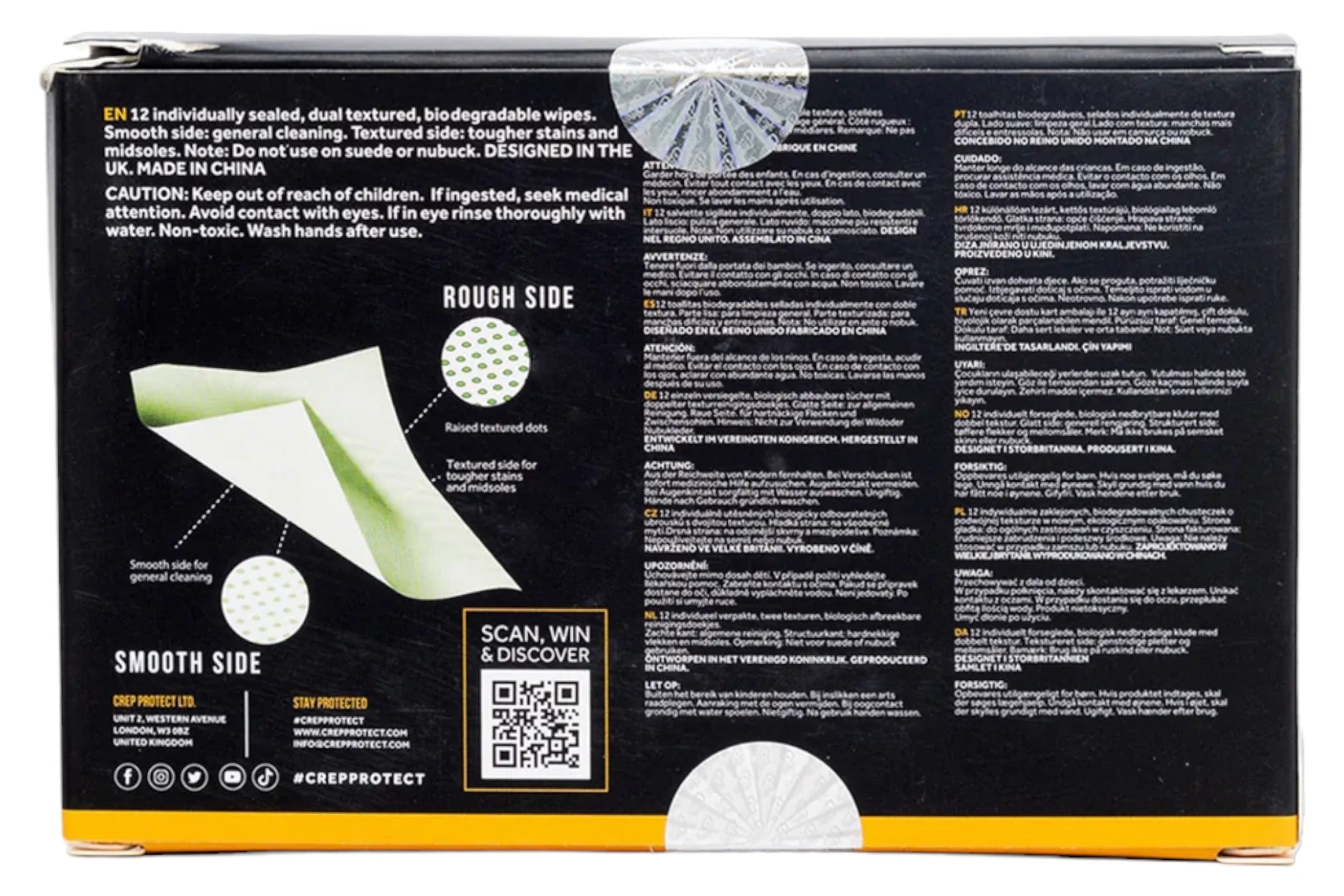 Crep Protect Cleaning Wipes Pack