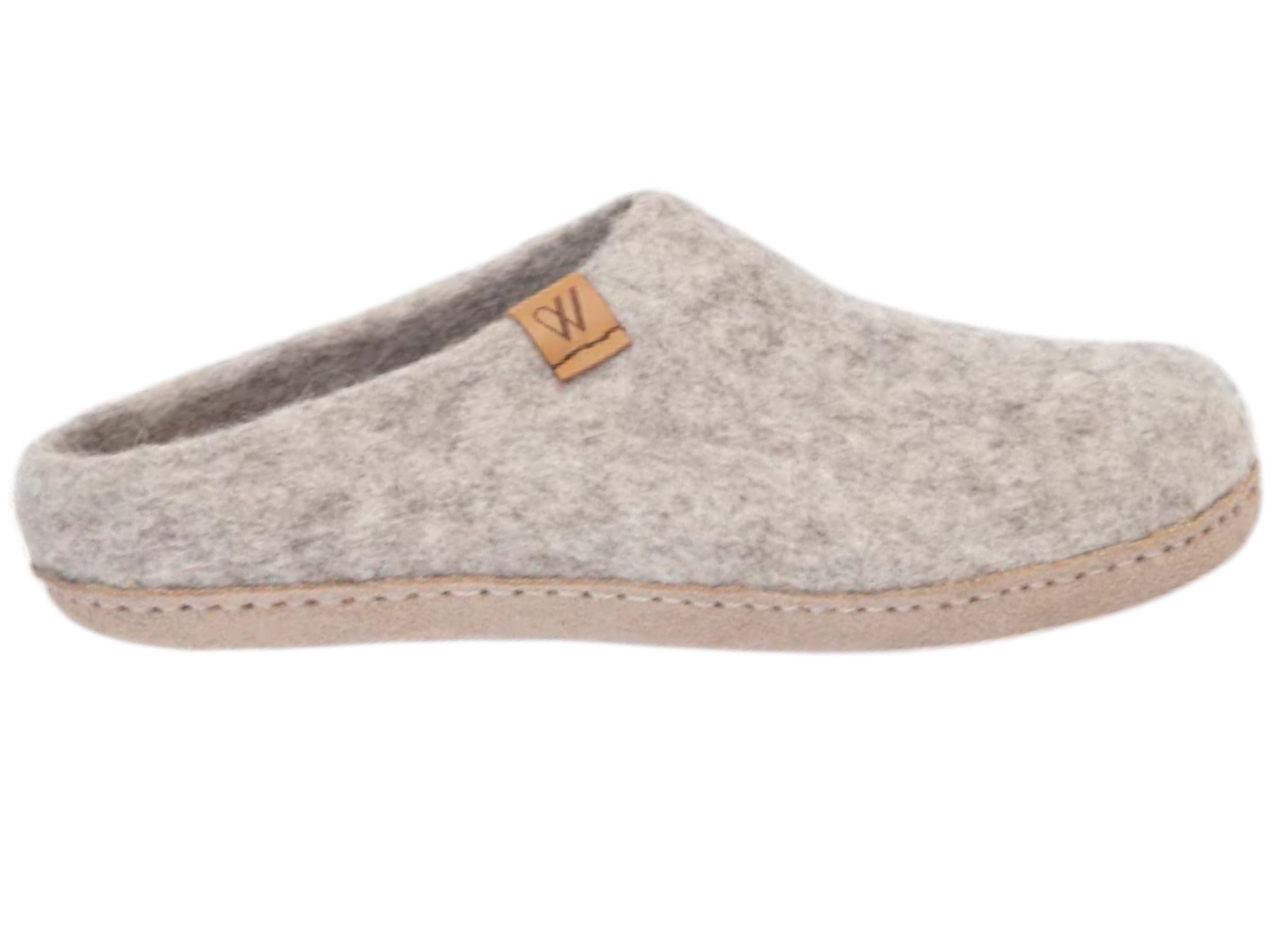 Woolfi Suffolk Wool Suede Slip On Slipper - Unisex